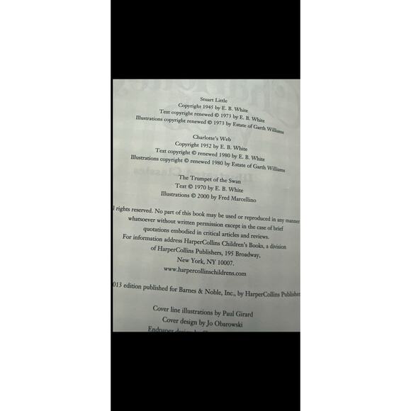 Charlotte's Web and Other Illustrated Classics Leather Bound E B White EUC - Picture 5 of 16